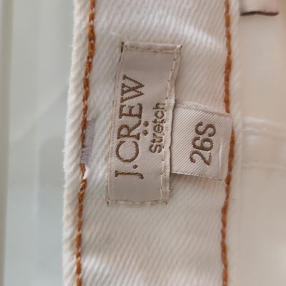 J. Crew White/Cream Stretch Jeans - Picture 3 of 6